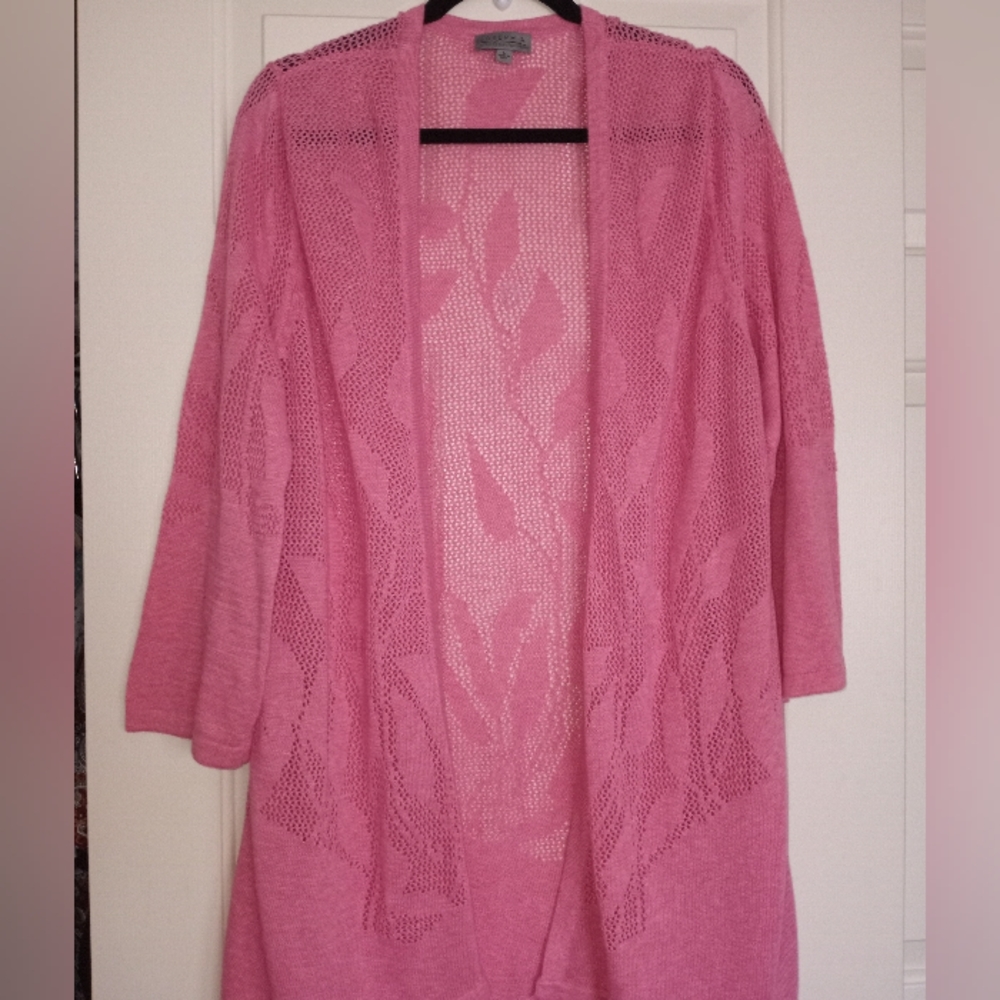 COPY - Women's Knitted Cardigan Sweater, Size L, Color Pink